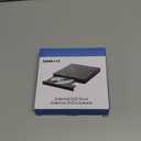 External DVD Drive USB 3.0 USB C CD Burner CD/DVD +/-RW Optical Drive, Slim Portable DVD CD ROM Rewriter Writer Duplicator for Laptop Desktop PC Windows 11/10/8/7 MacBook Mac Linux OS Apple