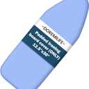 Small Ironing Board Cover and Pad 12.5x30, Silicone Coated Scorch Resistant Pure Cotton, Small Iron Board Cover with Padding, Tabletop Mini Ironing Board Cover and Pad, Drawstring Blue