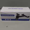 Tablet Holder for Car Headrest, [3 in 1 Adjustable Extension Arm] iPad Car Mount for Back Seat, Road Trip Essentials for Kids, for 4.7-12.9" Like iPad Pro, Air, Mini, Galaxy, Fire HD Tablet (Black)