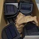 Solar Fence Lights, 8 Pack Solar Motion Fence Deck Lights Outdoor, 3 Modes for Step Wall Step Shed Patio Front Door Garage (6x3.6x2.2 inch)