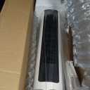 FLOWBREEZE Windowless Portable Air Conditioners, 37 Evaporative Air Cooler w/Remote, 2.5L Water Tank & 4 Ice Packs, 12H Timer Auto-off, 70 Oscillating, Quiet Cooling Tower Fan For Home Office