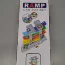 Montessori Toys for 2 3 Year Old Boys Toddlers, Car Ramp Toys with 6 Cars & Race Tracks, Garages and Parking Lots, Ramp Racer Toy Gift for Boys Girls Age 18 Months and Up, Multicolor