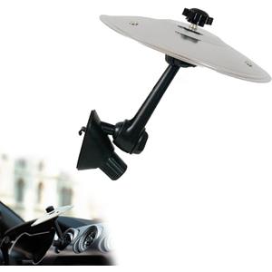 2 x Car Cymbal, Mini Drum Crash Cymbal For Car Vent,Car Cymbal Air Vent,Car Symbol Drum Air Vent (Silvery)