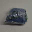 Denim Shirt Dress for Women Short Sleeve, Jean Stretch Button Down Dresses for Summer XL Blue