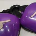New Dog Ear Muffs for Noise Protection - 30dB NRR Dog Headphones, Noise Cancelling Hearing Protection Against Thunder/Fireworks/Vacuums, Upgraded Design with Bell Accent (Purple, X-Large)