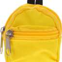 ibasenice Mini Doll Bag Mini Doll Backpack Accessories Backpack Bag Costume Ornament Dressing ature Backpack (Yellow)