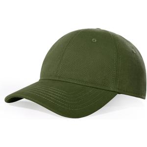 XL XXL Hats for Men Big Head, Oversize Large Baseball Caps for Women, Adjustable Unisex Cotton Trucker Hat, Dad Hat 23.5"-26" (Army Green)