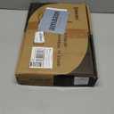 Universal TV Stand - Table Top TV Stand for 27-60 inch LCD LED TVs - 6 Level Height Adjustable TV Base Stand with Tempered Glass Base & Wire Management, VESA 400x400mm