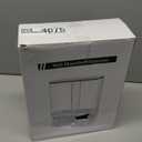 Conworld Laundry Detergent Dispenser, Wall-Mounted Scent Booster Beads Dispenser for Laundry Organizer, Laundry Beads Container, Rice Dispenser, Black (2 Grid)