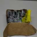 Chibery 3/8 Inch Inset Cabinet Hinges, 25 Pairs(50 Pack) Self Closing Flush Face Mount Hinges with Door Bumper, Variable Decorative Hardware for Bathroom, Furniture, Kitchen Cabinet Doors, Matte Black