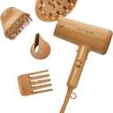 PATTERN by Tracee Ellis Ross Blow Dryer with Four Attachments for Curly, Coily & Tight Texture Hair, Caramella