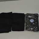 Diu Life 3 Pairs Plus Size Compression Socks for Women and Men Wide Calf Extra Knee High Support for Circulation (XX-Large, 01 Black)