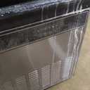 Ice Maker, 100Lbs/Day Commercial Ice Machine, Stainless Steel Ice Cube Machine with 24-Hour Timer, Self-Cleaning, Ideal for Restaurant, Bars, Cafe and Offices