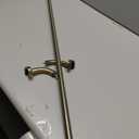 Antique Bronze Disc Curtain Rods, 48-84 Inches Window Curtain Rod,Adjustable Room Darkening Drapery Rod with Aluminum Finials and Brackets,Wrap Around Design