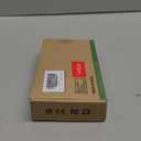 Power Strip Flat Plug with 4 AC Outlets 4 USB Ports (20W), Surge Protector Charging Station with Overload Protection, 6Ft Flat Plug Extension Cord, Fast Charging for Office Dorm Room (White)