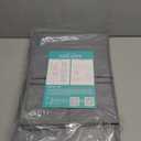 BIRDROCK HOME 5pc Hanging Closet Organizer System with Storage Shelves - Grey - Shoe Clothing Organization - Great for College Dorms or Kid Bedrooms Nursery