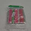 Preboun 12 Pcs Plastic Mexican Table Runner Dia De Los Muertos Serape Table Runner 14 x 108 Mexican Fiesta Colorful Striped Tablecover for Day of The Dead Cinco De Mayo Party Decor (Rose Red Series)