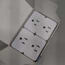 EIGHTREE Zigbee Smart Plug 15A, Energy Monitoring,   Required, ETL Certified, Smart Plugs That Compatible with Alexa & Home Assistant & SmartThings, 4 Packs