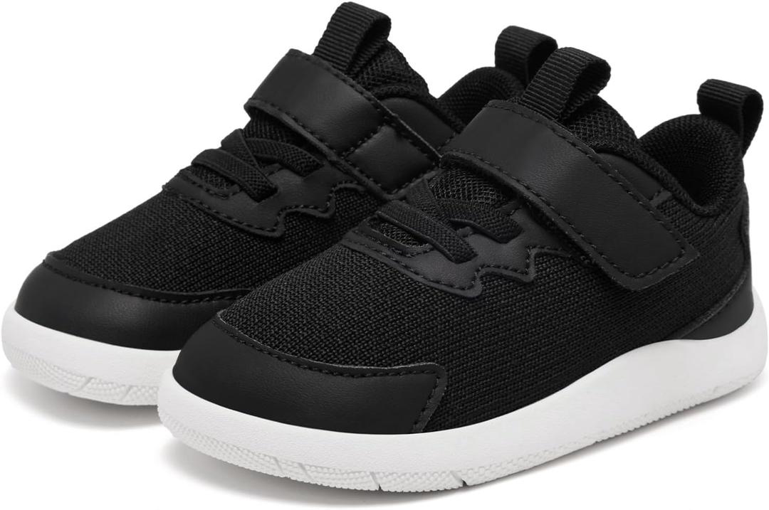 MORENDL Wide Toddler Shoes Baby Walking Shoes Boys & Girls Sneakers Comfort Tennis Running Outdoor Activities