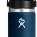 Hydro Flask Wide Mouth with Flex Sip Lid - Insulated Water Bottle Travel Cup Coffee Mug Tumbler 12 Oz