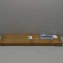 2 PCS Black Straight Bar Mud Flap Hanger Bracket Complete Kit & Aluminum Mud Flap Reflector Fender Reflective Tape Fit for Semi Trucks Trucks, Trailers, RVs and More