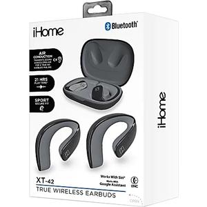 IHOME TW OPEN EAR EARBUDS BLACK