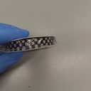 KINGLAKE Black and White Checkered Ribbon - Racing Car Theme Black Grosgrain Buffalo Plaid Ribbon for Gift Wrapping, 3/8 in x 10 Yds White Gingham Ribbons for Crafts, Wreath, and Racing Cakes Decor