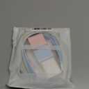 20W USB C Fast Charging for iPhone 17 Air/16/15 Pro Max, 3Pack Colorful Mixed Charger Block with Braided Long USB C to C Cables (6/6/10ft) Compatible with iPhone16/15 Pro/15 Plus/iPad Pro (White+Pink+Blue)