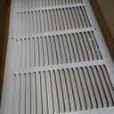 Return Air Grille for 20"Wx10"H inch Duct Opening,Air Return Vent Cover for Wall or Ceiling,AC Wall Vent Cover Grill HVAC Cold Air Intake Grille Without Filter Housing,Outer Dimension:21.75"WX11.75"H