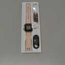 Smart Watch for Women Men Fitness: Smart Watch for iPhone&Android Bluetooth Call with SpO2 Sleep Heart Rate Monitor,IP68,Fitness Tracker with 120+Sport,Reloj Inteligente 30 Day+Battery Life, 2 Bands (Gold-Pink)