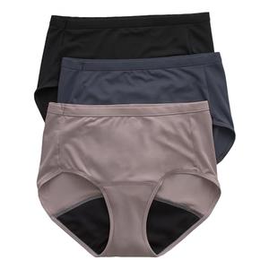 Hanes Women's Fresh & Dry Light Period Underwear, 3-Pk Brief Size 6M