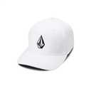 Volcom Men's Full Stone Flexfit Stretch Hat, White-New, Large
