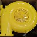 Inflatable Water Double Slides Park, Bounce House with Arched Water Gun Spray, Jumping Castle with Air Blower