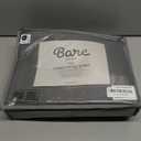 Bare Home 2-Pack Fitted Bottom Sheets Queen - Premium 1800 Ultra-Soft Wrinkle Resistant Microfiber - Deep Pocket (Queen, Grey)