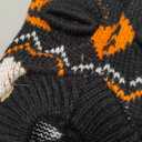 Vehomy 2Pcs Pet Halloween Sweaters Dog Halloween Pumpkin Sweater Kitten Cat Holiday Theme Turtleneck Knitwear Shirt with Pumpkin Skull Patterns Dog Puppy Halloween Costume Clothes for Small Dogs XS