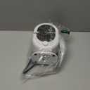 Mini Space Heater,1500W Small Desk Heater,2 Gears Adjustable,PTC Ceramic Heating,Tip-over & Overheat Protection,Fast Heating and Super Quiet White