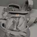 Ergobaby Omni Classic Baby Carrier Newborn to Toddler - Breathable Baby Carriers for Summer - All-Position Carrier with Lumbar Support (7-45 Pounds), Mesh, Pearl Grey