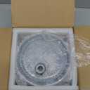 Large Mixing Bowls with Airtight Lids, Classic White Porcelain Embossed Nesting Salad Bowls for Baking and Cooking, 12/16/28/40oz Serving Bowls Set of 4, Oven and Dishwasher Safe, Thanksgiving Gift