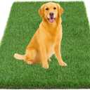 Artificial Grass, Reusable Dog Training Mat Large Size - 3 X 5FT Fake Grass Turf with Drainage Holes for Outdoor Indoor, Porch, Patio, Balcony (Thickness：1.35inch)