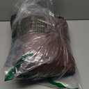 Veehoo Cooling Elevated Dog Bed, Outdoor Portable Raised Dog Cot Replacement Cover, Pet Hammock, Breathable Mesh Washable, Black  27x40 & Brown Cover