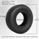 13x5.00-6 Lawn Mower Tire and Inner Tube Sets Compatible with Yard Tractor, Hand Truck, Riding Lawn Mower, Lawn tractor and More