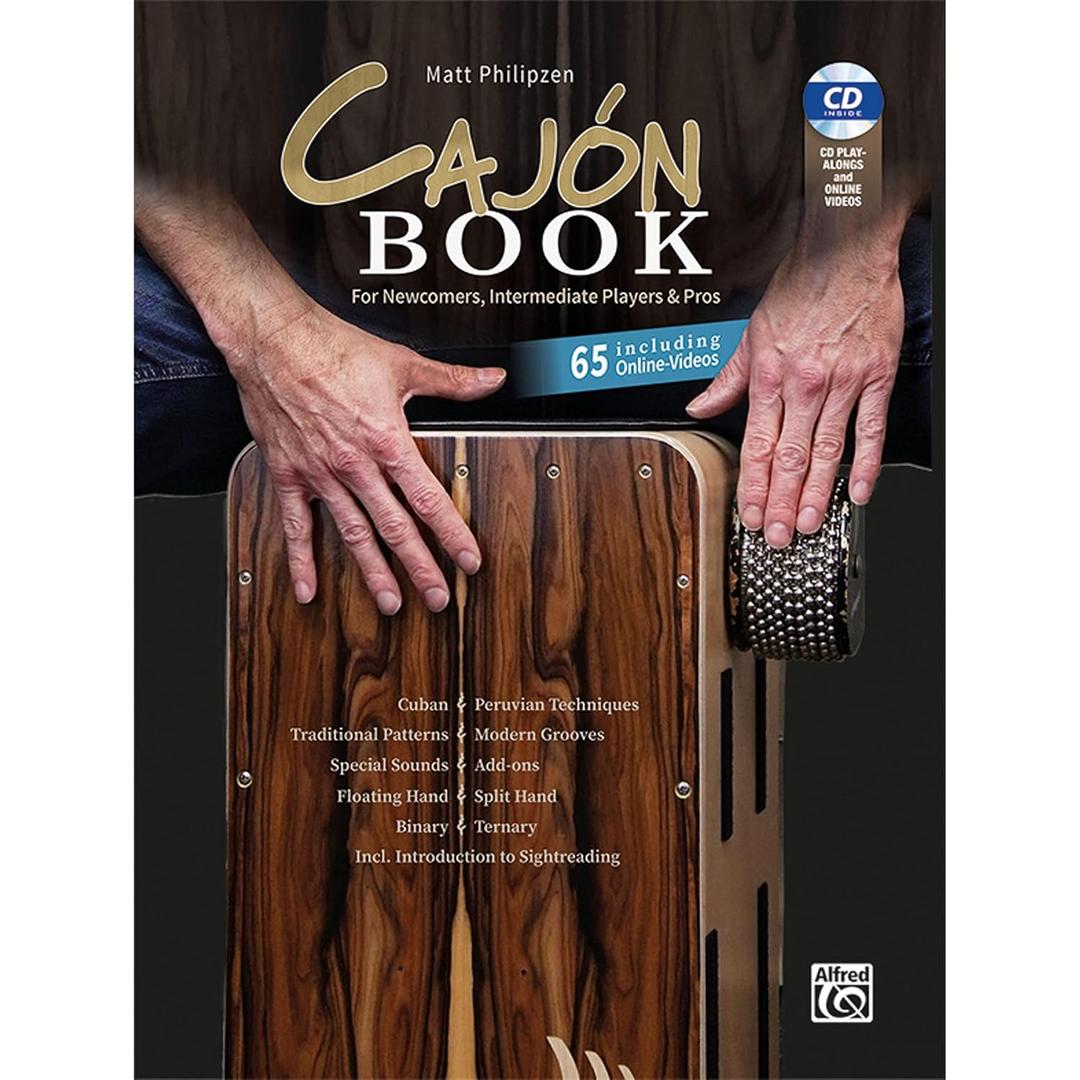 Matt Philipzen CAJN BOOK: For Newcomers, Intermediate Players & Pros: Including Audio CD & 65 Online Videos, Book, CD & Online Video