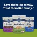 Blue Buffalo Health Bars Crunchy Dog Biscuits, Oven-Baked with Natural Ingredients, Apples & Yogurt, 16-oz Bag (EXP 10/07/26)