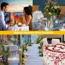 50 Pack LED Tea Lights Bulk, 200+ Hours Long Lasting Battery Operated Flameless Candles for Wedding Centerpieces, Proposal Decorations, Valentine's Day & Event Decor (Warm White)