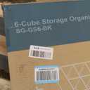 6-Cube Storage Organizer, Open Bookshelf 3 Removable Panels
Display Storage Bookcase