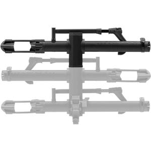 KUAT NV Base 2.0 Add-On | Hitch-Mounted Bike Rack with 1-Bike Add-On: Quick Change from 2 to 3 Bikes | E-Bike Compatible| All-Metal Construction | Adjustable Front Tire Cradle System (BAO1B)