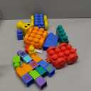 MEGA BLOKS First Builders Toddler Building Blocks Toy Set, ABC Musical Train with 50 Pieces, Music and Sounds, Ages 1+ Years