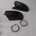 Side Mirror Cover Cap Rear View Mirror Cover Caps Compatible with Toyota Camry 2018-2024 (Carbon Fiber Style)