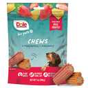 Dole Freshly Fetched Dog Chews, Strawberry & Pineapple Flavored Dog Treats, 7oz, No Wheat, Corn, Soy, Artificial Flavors, Colors, or Preservatives, Set of 3 BB 2/7/27