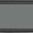 Fixed RV Window, 33" W x 10" H Tinted Window Replacement for RV Camper Caravan Motorhome with Trim Ring, Suitable for 7/8" or 1-1/4" and Slightly Thicker Up to 1/16" Walls, DOT Approved